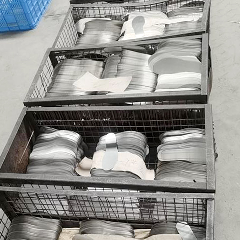 Inserts de semelle intermédiaire en métal certifié en iso pour les chaussures de sécurité de l'industrie minière P1515