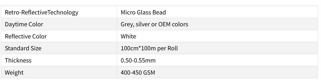 Cuir réfléchissant