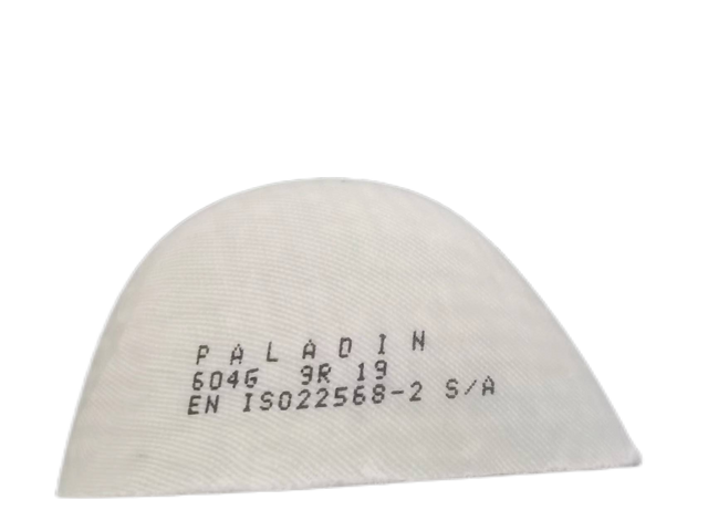 200 J EN ISO22568 Modèle de capuche d'orteil en fibre de verre standard 604G pour les bottes de travail PU