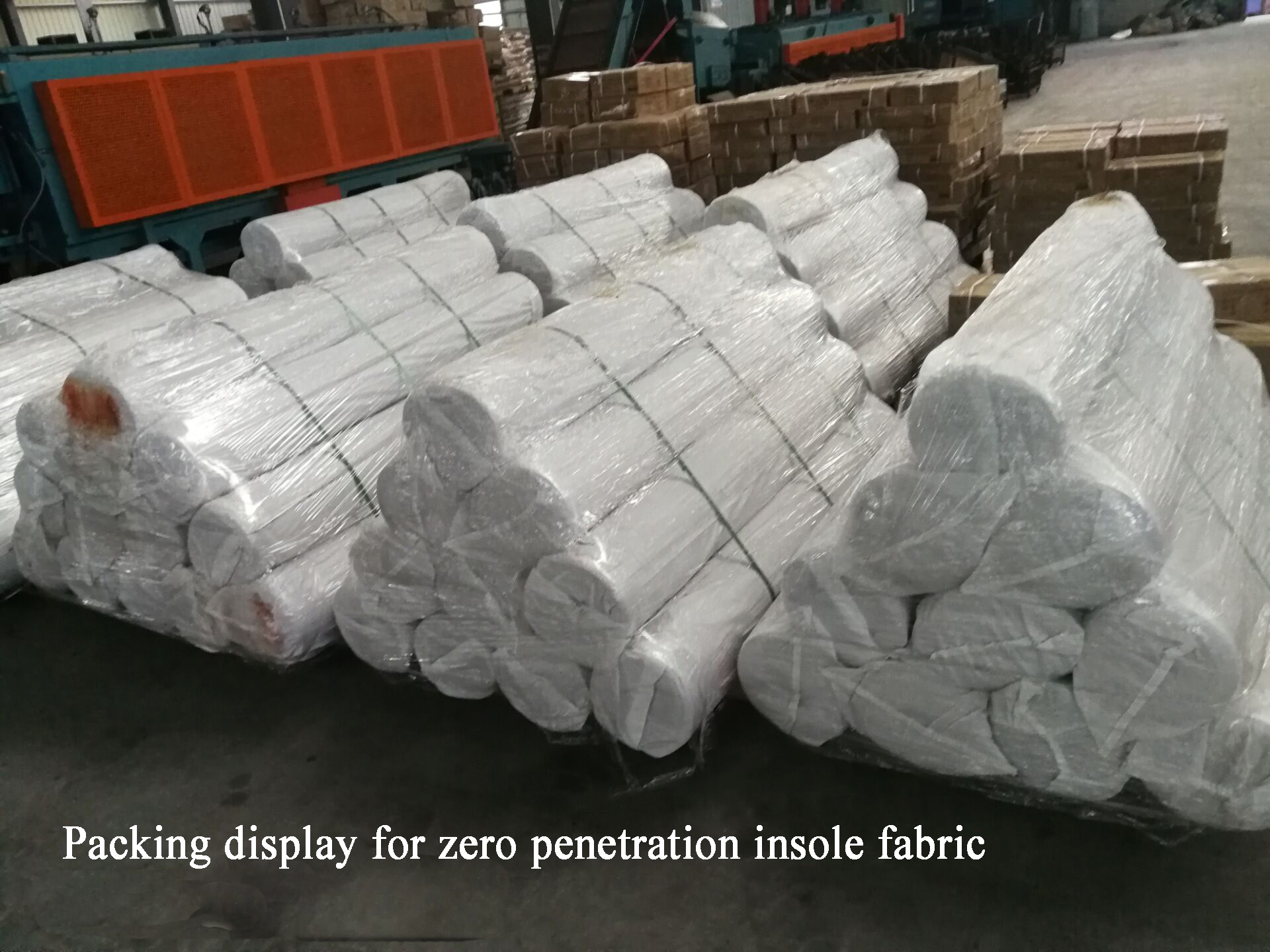 Pénétration zéro tissu à seme intérieure flexible pour les chaussures de sécurité EN22568 Standard