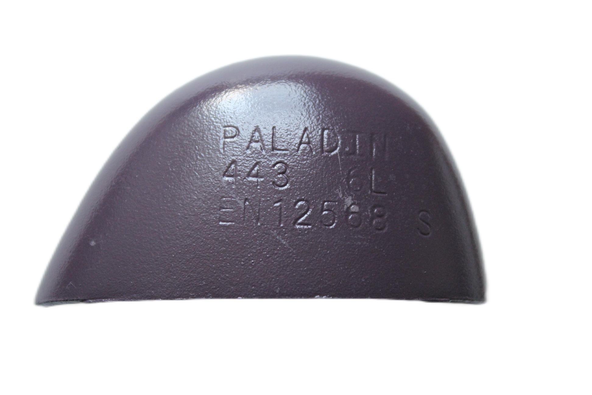 Cassin d'orteil en acier en revêtement PU pour chaussures de sécurité